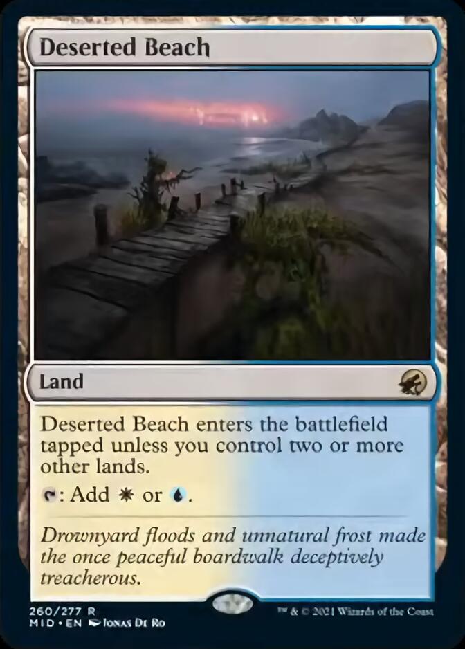 Deserted Beach [Innistrad: Midnight Hunt] | Gear Gaming Fayetteville