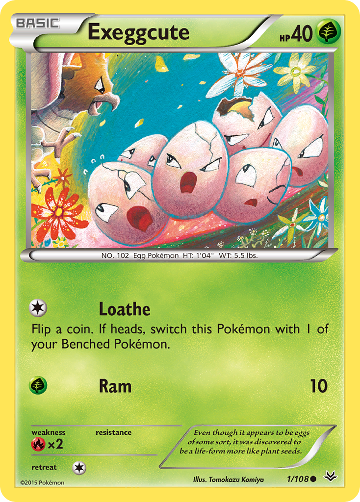 Exeggcute (1/108) [XY: Roaring Skies] | Gear Gaming Fayetteville