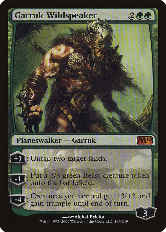 Garruk Wildspeaker [Magic 2010] | Gear Gaming Fayetteville