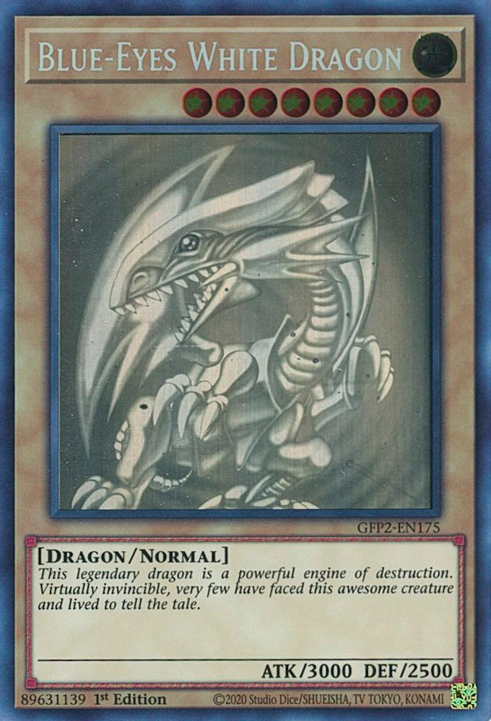 Blue-Eyes White Dragon [GFP2-EN175] Ghost Rare | Gear Gaming Fayetteville