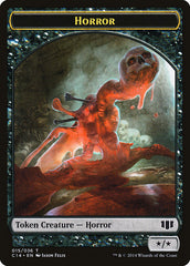 Horror // Zombie (016/036) Double-Sided Token [Commander 2014 Tokens] | Gear Gaming Fayetteville