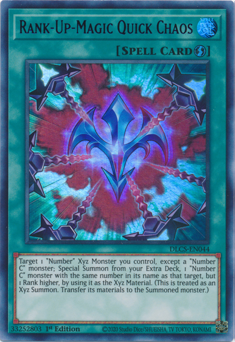 Rank-Up-Magic Quick Chaos (Blue) [DLCS-EN044] Ultra Rare | Gear Gaming Fayetteville