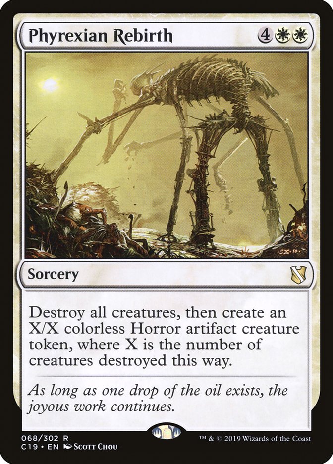 Phyrexian Rebirth [Commander 2019] | Gear Gaming Fayetteville
