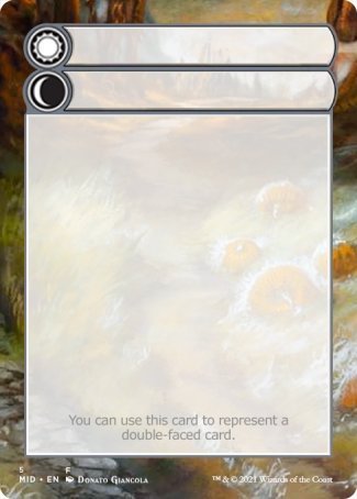 Helper Card (5/9) [Innistrad: Midnight Hunt Tokens] | Gear Gaming Fayetteville