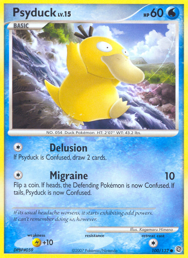 Psyduck (100/132) [Diamond & Pearl: Secret Wonders] | Gear Gaming Fayetteville