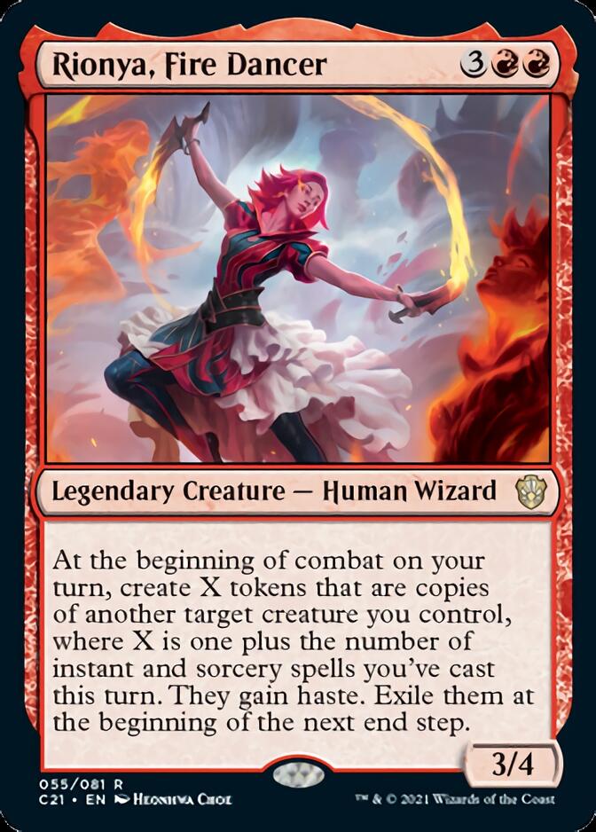 Rionya, Fire Dancer [Commander 2021] | Gear Gaming Fayetteville