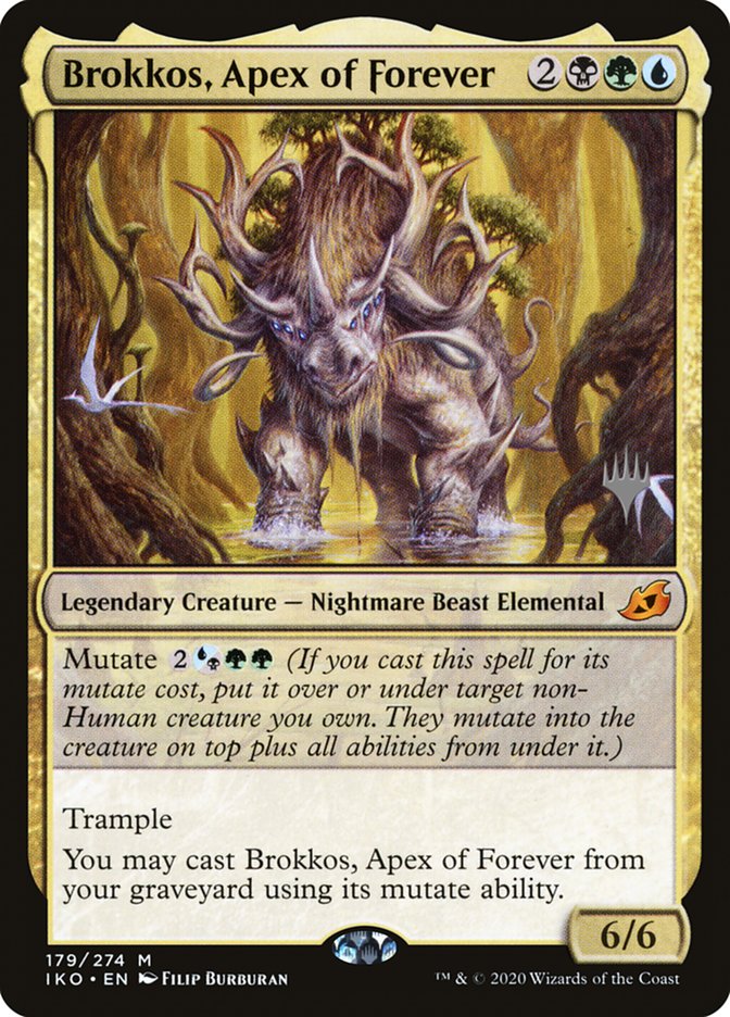 Brokkos, Apex of Forever (Promo Pack) [Ikoria: Lair of Behemoths Promos] | Gear Gaming Fayetteville