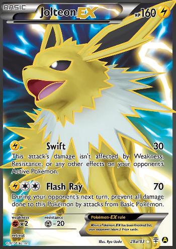 Jolteon EX (28a/83) (Alternate Art Promo) [XY: Generations] | Gear Gaming Fayetteville