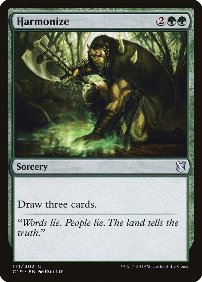 Harmonize [Commander 2019] | Gear Gaming Fayetteville