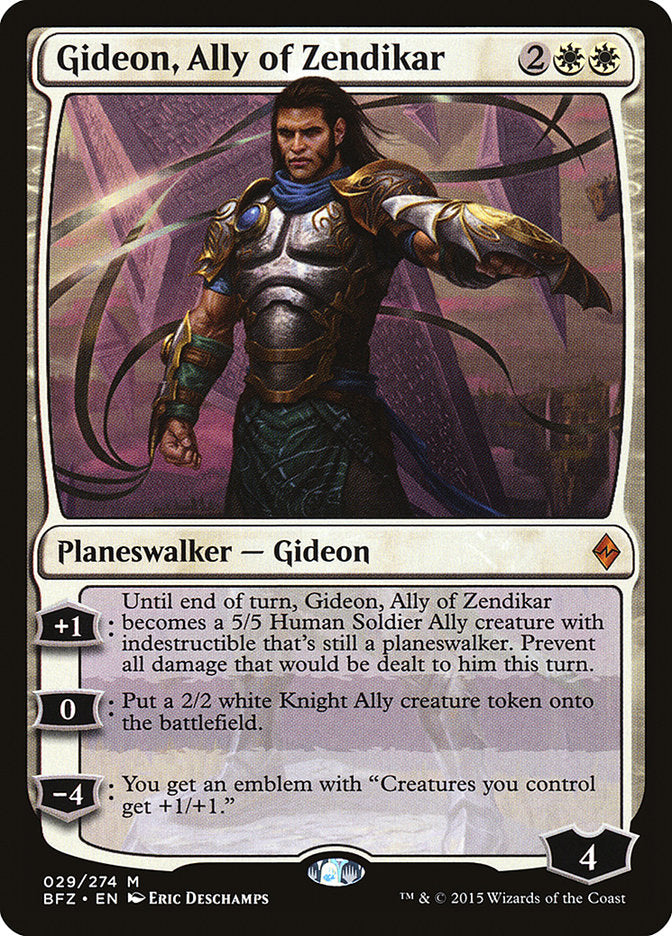 Gideon, Ally of Zendikar [Battle for Zendikar] | Gear Gaming Fayetteville