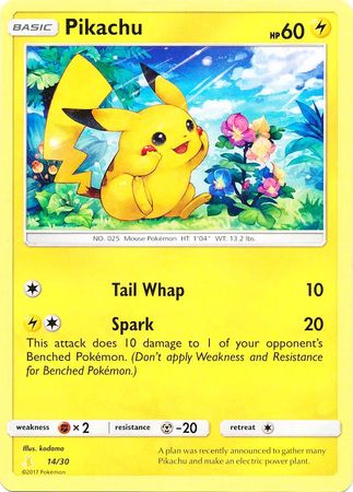 Pikachu (14/30) [Sun & Moon: Trainer Kit - Alolan Raichu] | Gear Gaming Fayetteville