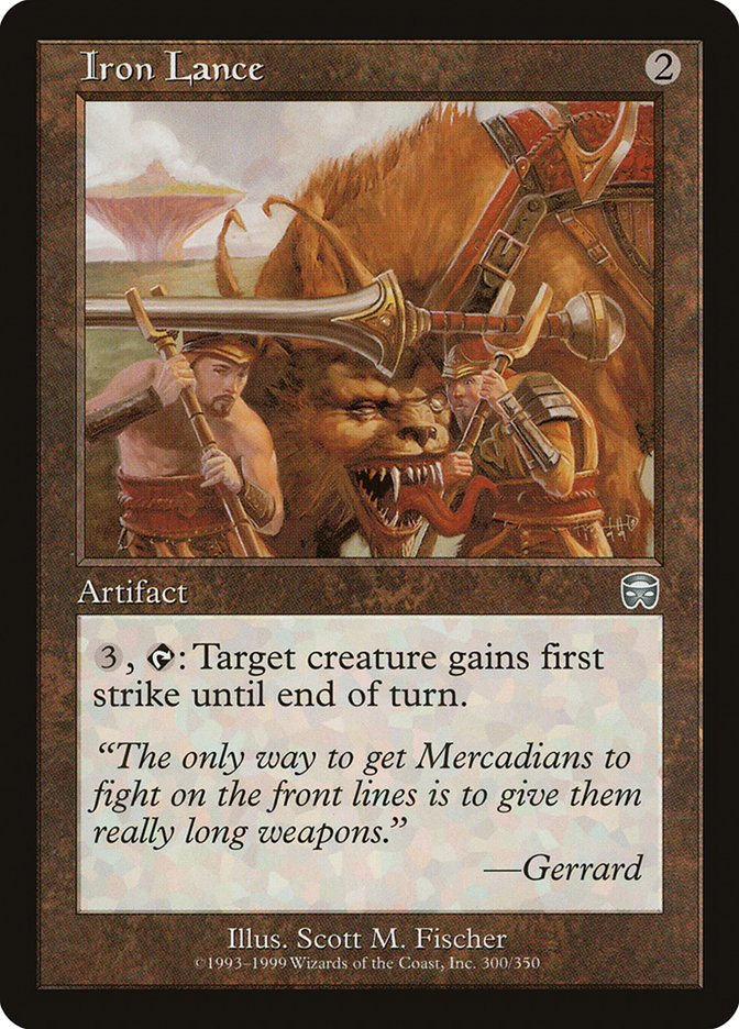 Iron Lance [Mercadian Masques] | Gear Gaming Fayetteville