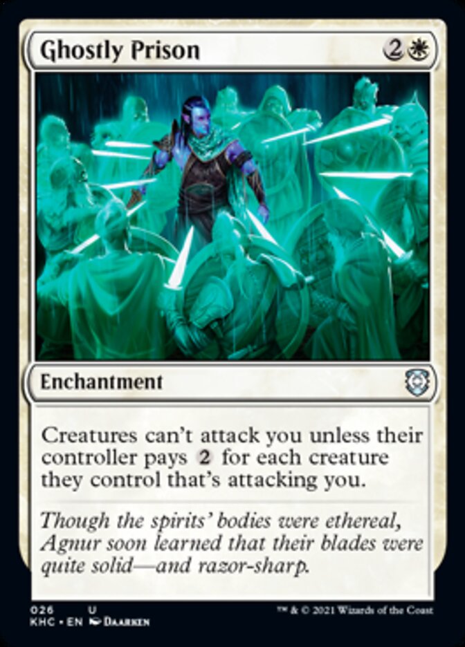 Ghostly Prison [Kaldheim Commander] | Gear Gaming Fayetteville