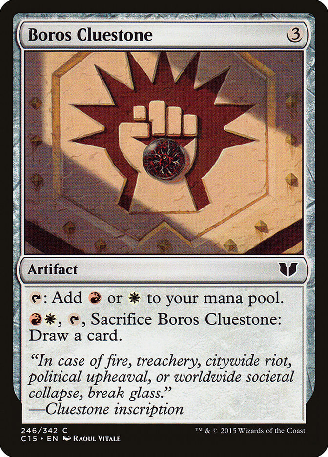 Boros Cluestone [Commander 2015] | Gear Gaming Fayetteville