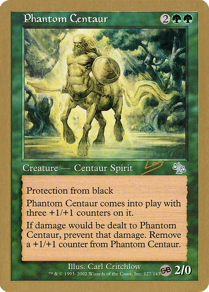 Phantom Centaur (Raphael Levy) (SB) [World Championship Decks 2002] | Gear Gaming Fayetteville