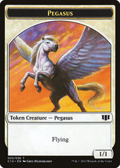 Kor Soldier // Pegasus Double-Sided Token [Commander 2014 Tokens] | Gear Gaming Fayetteville