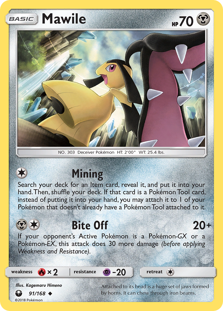 Mawile (91/168) [Sun & Moon: Celestial Storm] | Gear Gaming Fayetteville