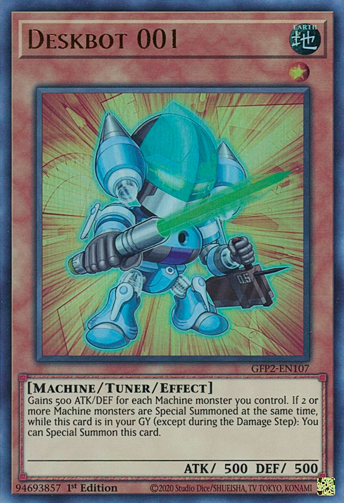Deskbot 001 [GFP2-EN107] Ultra Rare | Gear Gaming Fayetteville