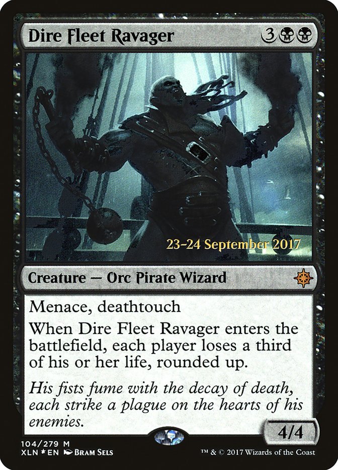 Dire Fleet Ravager [Ixalan Prerelease Promos] | Gear Gaming Fayetteville