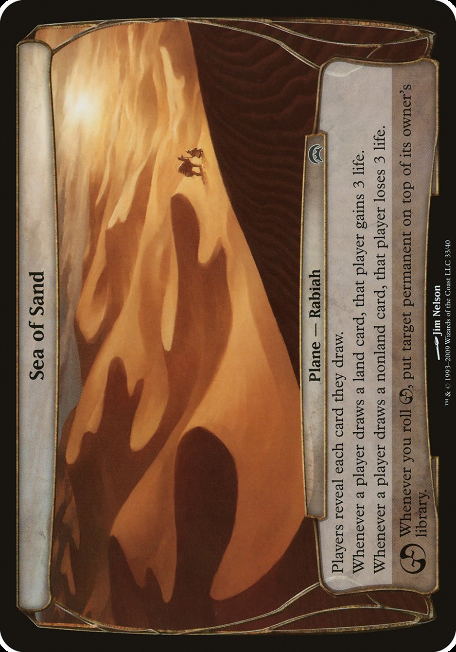 Sea of Sand (Planes) [Planechase Planes] | Gear Gaming Fayetteville
