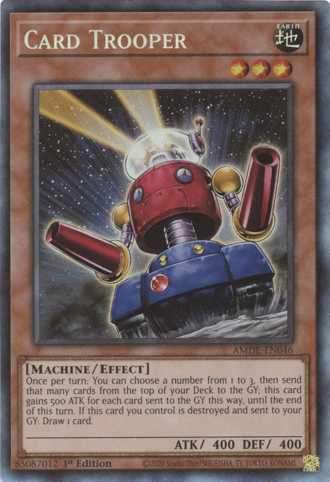 Card Trooper [AMDE-EN046] Collector's Rare | Gear Gaming Fayetteville