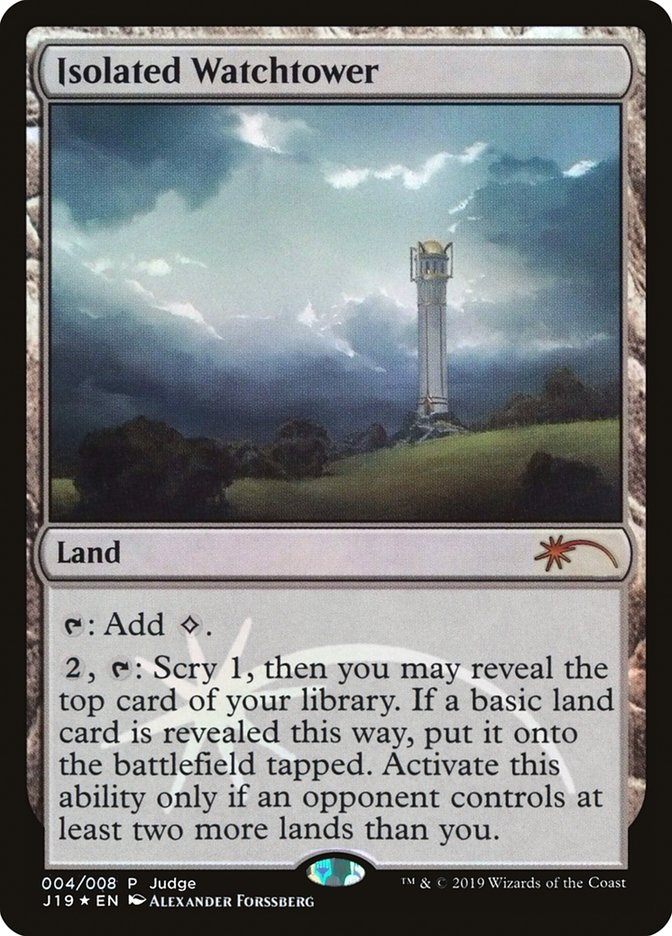 Isolated Watchtower [Judge Gift Cards 2019] | Gear Gaming Fayetteville