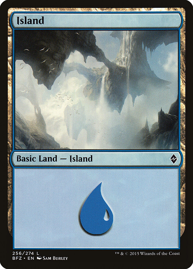 Island (256) [Battle for Zendikar] | Gear Gaming Fayetteville