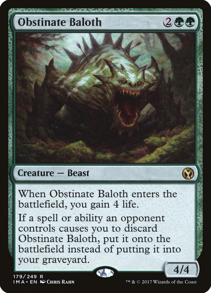 Obstinate Baloth [Iconic Masters] | Gear Gaming Fayetteville