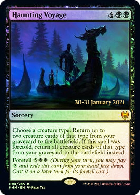 Haunting Voyage [Kaldheim Prerelease Promos] | Gear Gaming Fayetteville