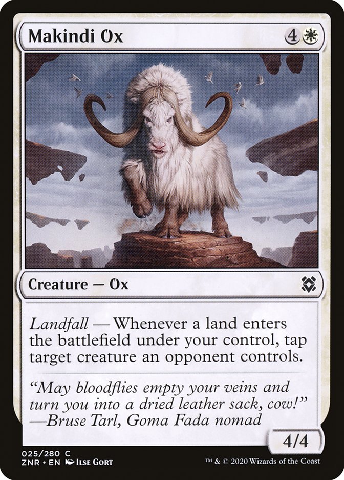 Makindi Ox [Zendikar Rising] | Gear Gaming Fayetteville