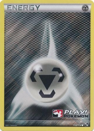 Metal Energy (112/114) (Play Pokemon Promo) [Black & White: Base Set] | Gear Gaming Fayetteville