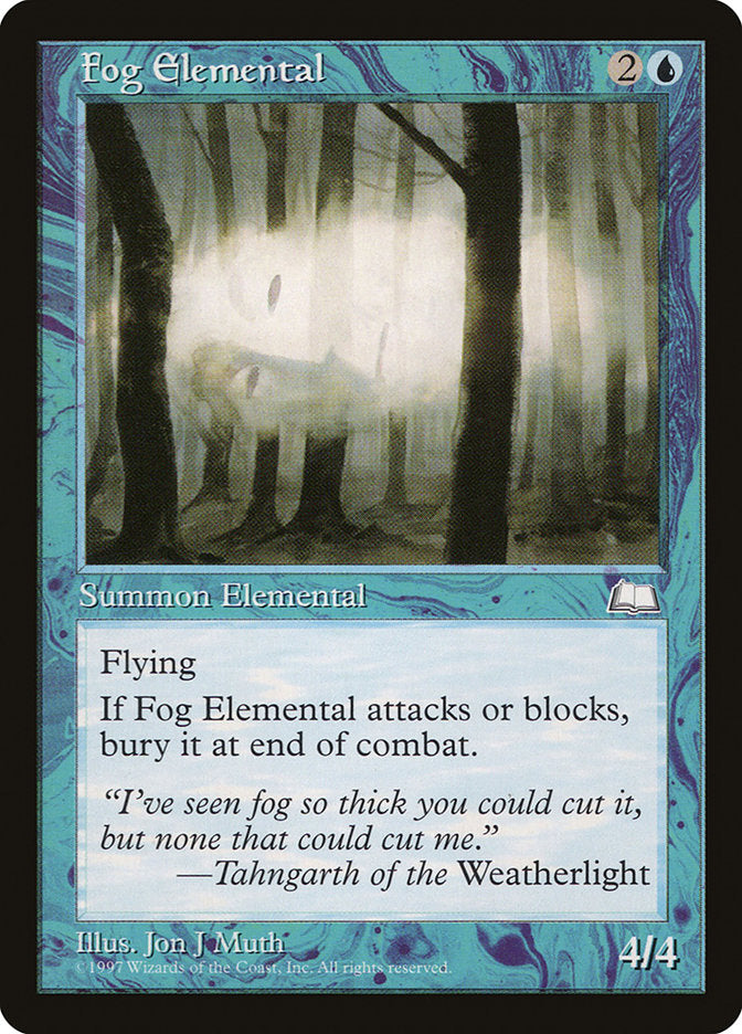 Fog Elemental [Weatherlight] | Gear Gaming Fayetteville