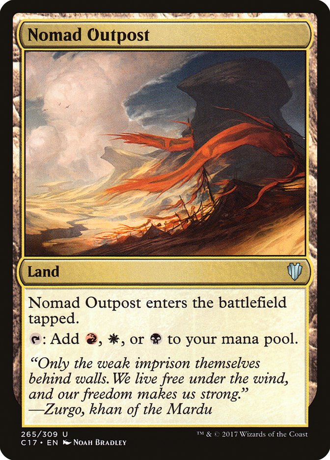 Nomad Outpost [Commander 2017] | Gear Gaming Fayetteville