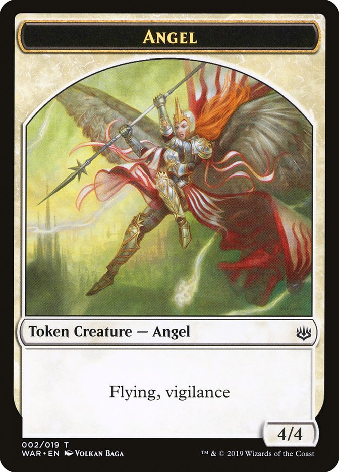 Angel Token [War of the Spark Tokens] | Gear Gaming Fayetteville