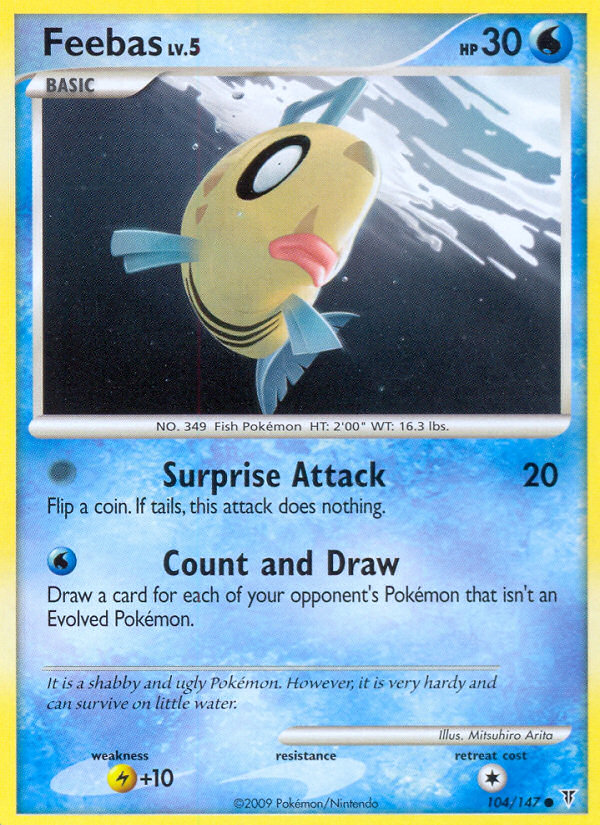 Feebas (104/147) [Platinum: Supreme Victors] | Gear Gaming Fayetteville