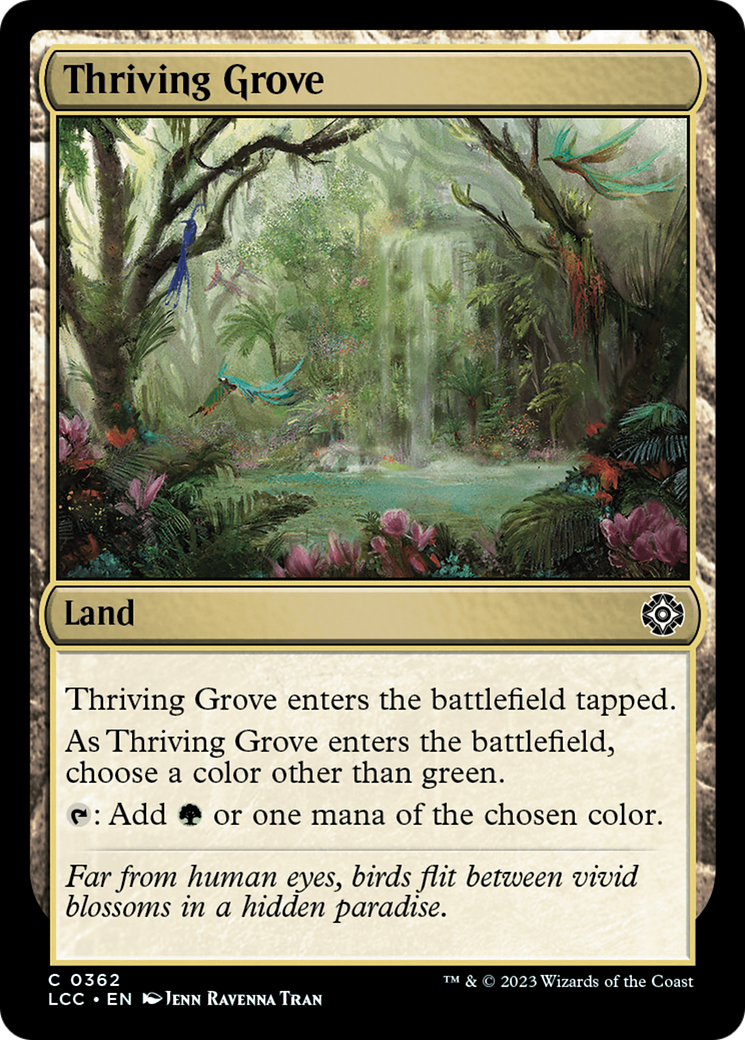 Thriving Grove [The Lost Caverns of Ixalan Commander] | Gear Gaming Fayetteville