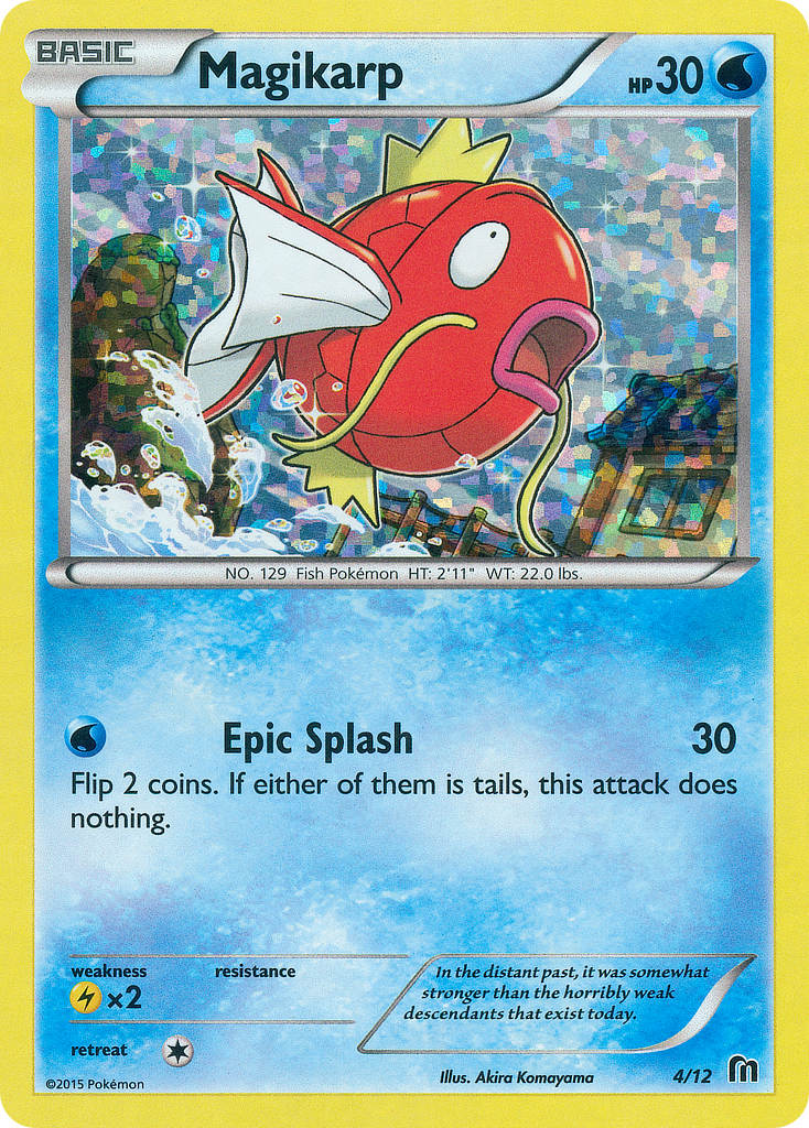 Magikarp (4/12) [McDonald's Promos: 2016 Collection] | Gear Gaming Fayetteville