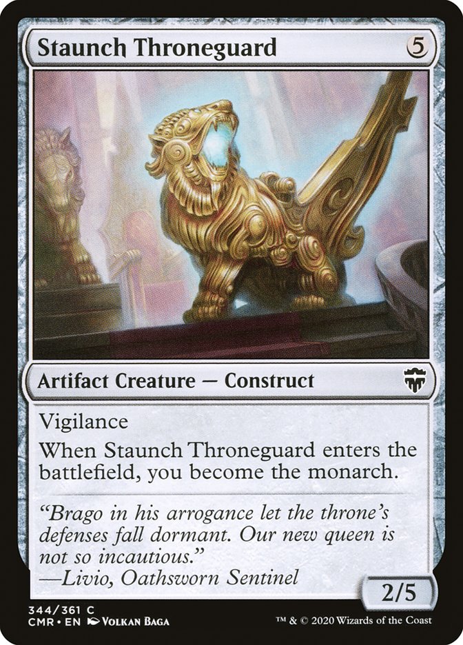 Staunch Throneguard [Commander Legends] | Gear Gaming Fayetteville