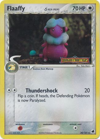 Flaaffy (30/101) (Delta Species) (Stamped) [EX: Dragon Frontiers] | Gear Gaming Fayetteville