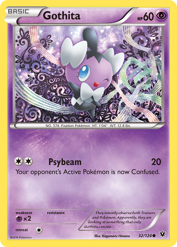 Gothita (32/124) [XY: Fates Collide] | Gear Gaming Fayetteville