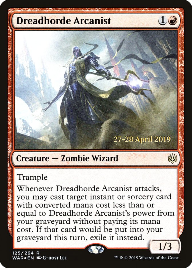 Dreadhorde Arcanist [War of the Spark Prerelease Promos] | Gear Gaming Fayetteville