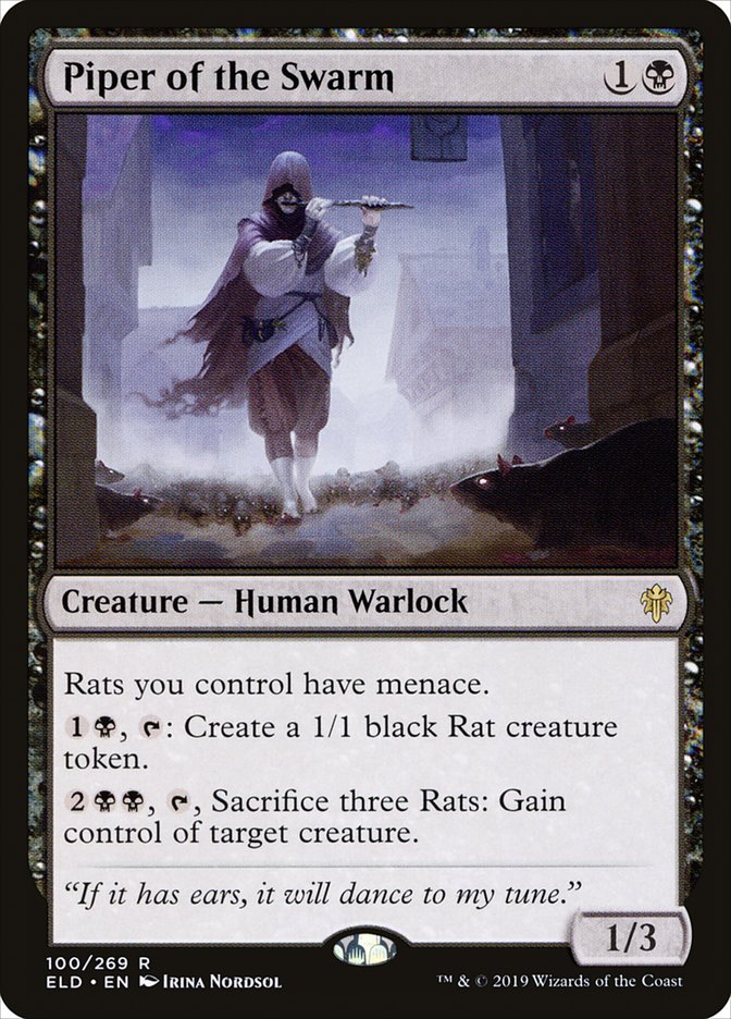 Piper of the Swarm (100/269) [Throne of Eldraine] | Gear Gaming Fayetteville