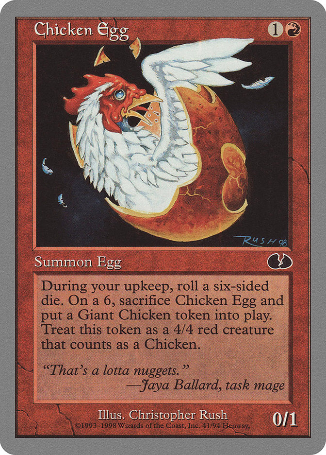 Chicken Egg [Unglued] | Gear Gaming Fayetteville