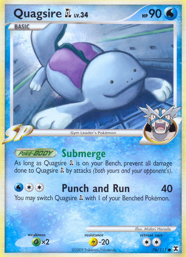 Quagsire GL (76/111) [Platinum: Rising Rivals] | Gear Gaming Fayetteville