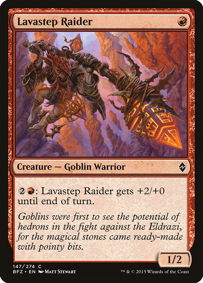 Lavastep Raider [Battle for Zendikar] | Gear Gaming Fayetteville