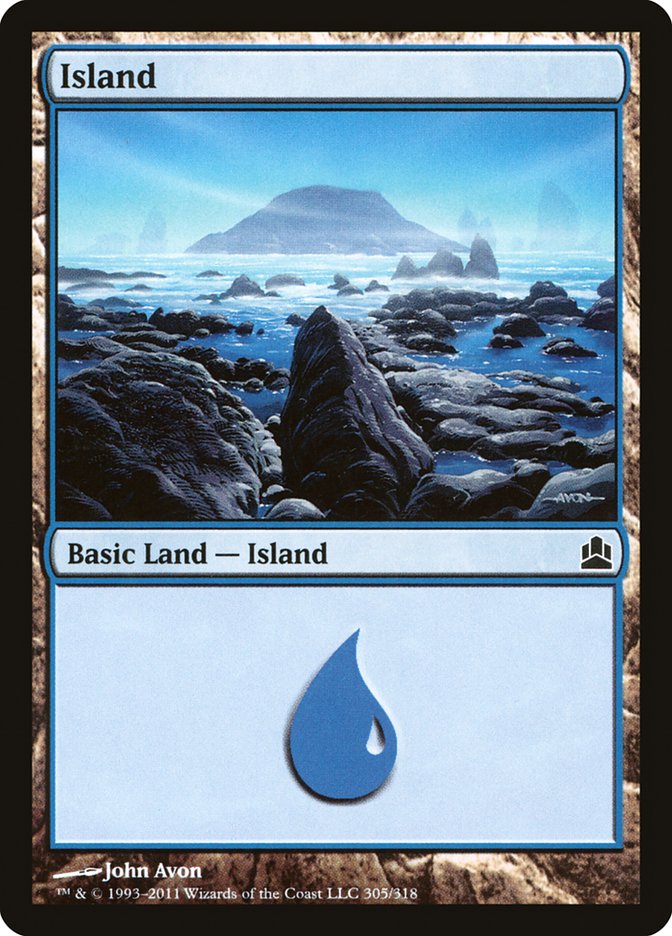 Island (305) [Commander 2011] | Gear Gaming Fayetteville