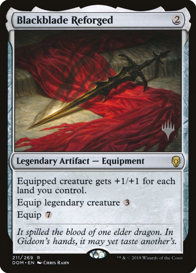 Blackblade Reforged (Promo Pack) [Dominaria Promos] | Gear Gaming Fayetteville