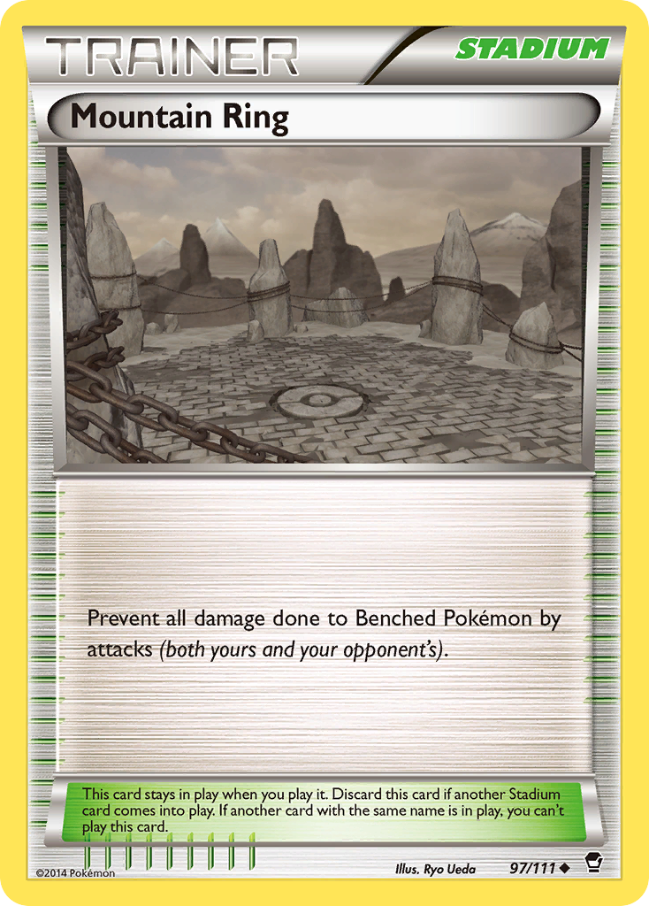 Mountain Ring (97/111) [XY: Furious Fists] | Gear Gaming Fayetteville