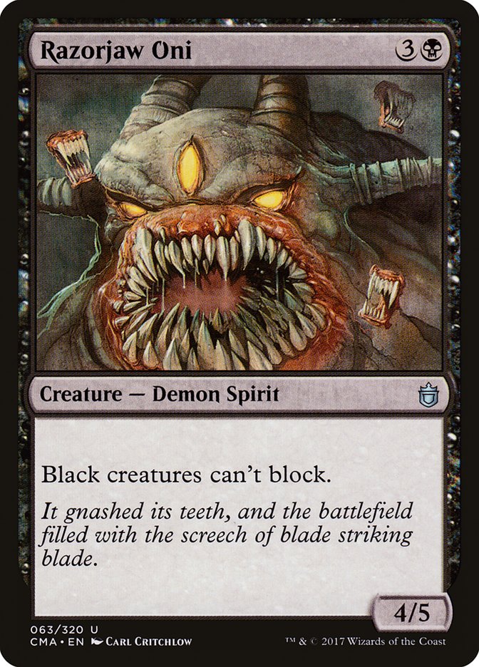 Razorjaw Oni [Commander Anthology] | Gear Gaming Fayetteville