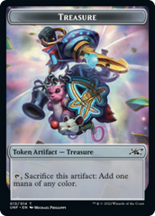 Cat // Treasure (13) Double-Sided Token [Unfinity Tokens] | Gear Gaming Fayetteville